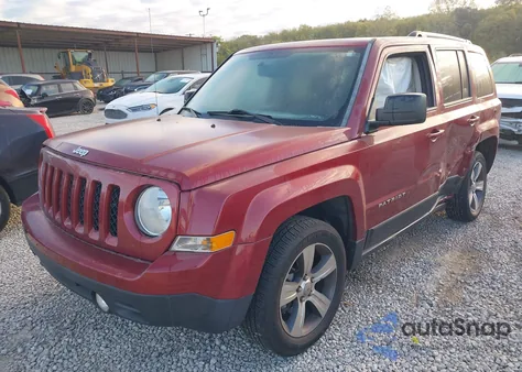 2016 Jeep Patriot High Altitude Edition из США, поврежденный, VIN 1C4NJPFA6GD601055